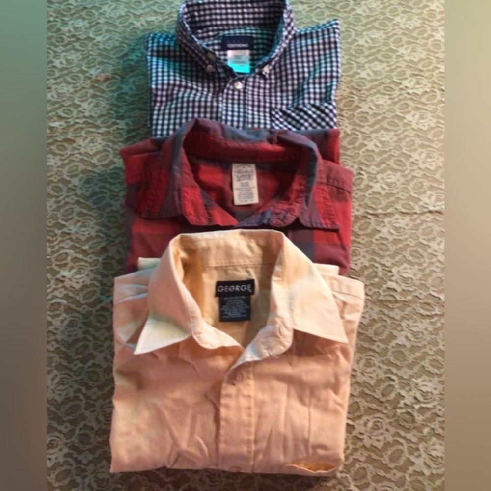 3 dressing shirts size  XL